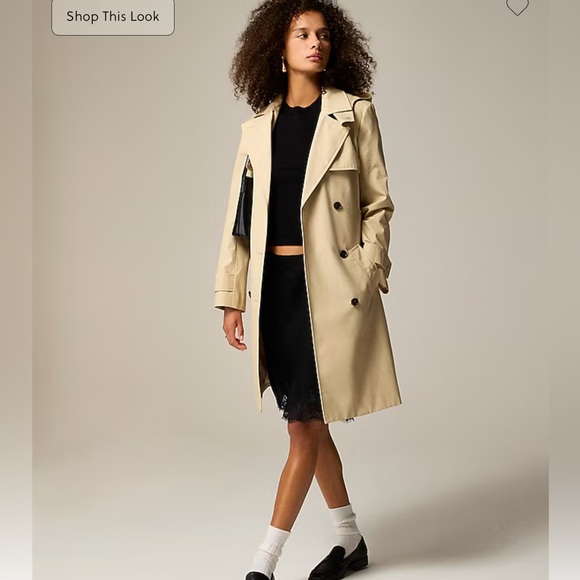 NWT J.Crew Petite Icon Trench - Picture 1 of 9